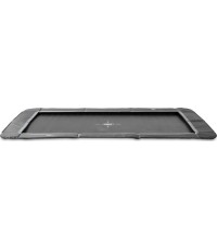 Trampolina sportowa gruntowa EXIT InTerra 214x305 cm, czarna