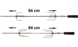 Szpikulec do grilla 84–94 cm, 8 mm/6 mm
