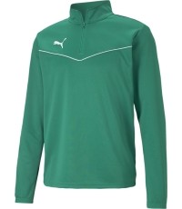 Bluza męska Puma TeamRise 1/4 Zip Top zielona 657394 05