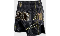 Venum Matupa Muay Thai Shorts - Black/Grey/Gold
