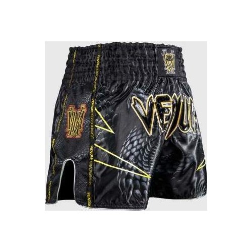 Venum Matupa Muay Thai Shorts - Black/Grey/Gold