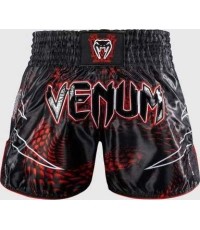 Venum Matupa Muay Thai Shorts - Black/Red/Silver