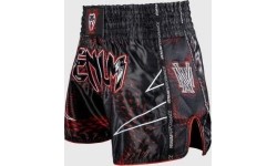 Venum Matupa Muay Thai Shorts - Black/Red/Silver