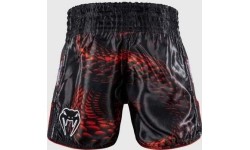 Venum Matupa Muay Thai Shorts - Black/Red/Silver