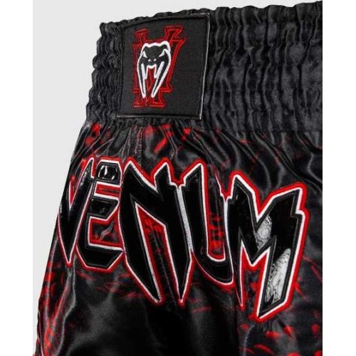 Venum Matupa Muay Thai Shorts - Black/Red/Silver