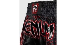 Venum Matupa Muay Thai Shorts - Black/Red/Silver