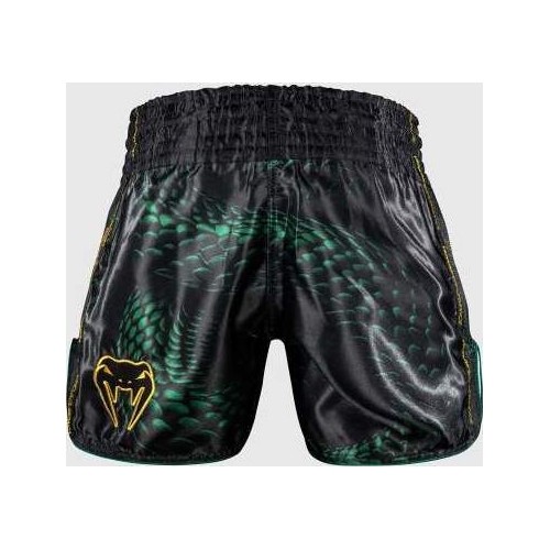 Venum Matupa Muay Thai Shorts - Black/Green/Gold