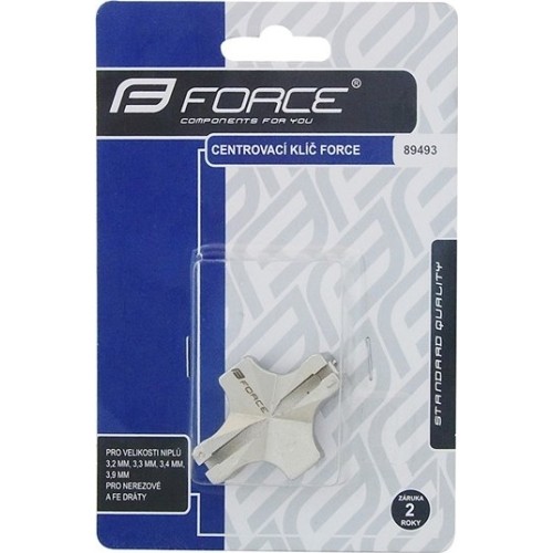 Klucz do szprych FORCE 3,2 / 3,3 / 3,4 / 3,9 mm