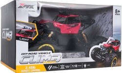 Zdalnie sterowany crawler 1:18 CLIMB POWER, czerwony