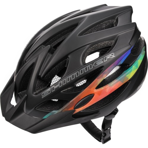 cycling helmet shimmer - Czarny