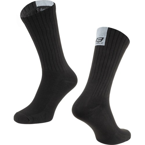 Kojinės FORCE Ribbon // dydis: S-M (36-41) (juoda)