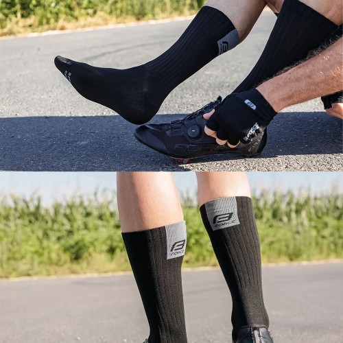 Skarpetki FORCE Ribbon, rozmiar L-XL (42-46) (czarne)