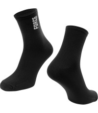 Kojinės FORCE Colour // dydis: L-XL (42-46) (juoda)