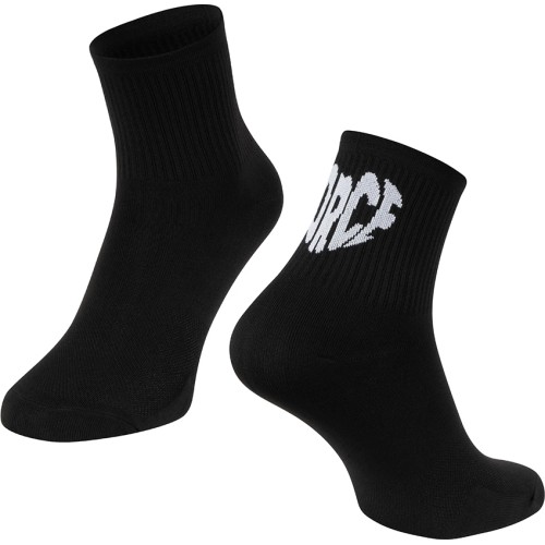 Kojinės FORCE In Heart // dydis: L-XL (42-46) (juoda)