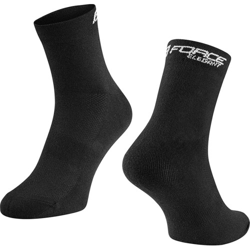 Kojinės FORCE Elegant // trumpos, dydis: L-XL (42-46) (juoda)