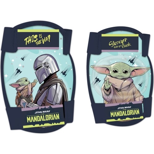 Vaikiškos apsaugos keliams ir alkūnėms STAR WARS MANDALORIAN