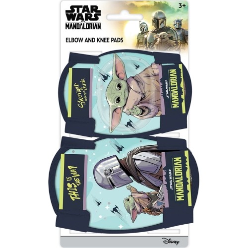 Vaikiškos apsaugos keliams ir alkūnėms STAR WARS MANDALORIAN