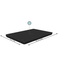 Pokrywa na basen PowerSteel 269x179 cm BESTWAY