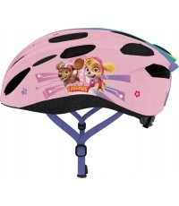 Kask rowerowy dziecięcy PAW Patrol Girls, 52-56 cm, różowy