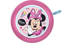 Dzwonek rowerowy MINNIE, metalowy (różowy)