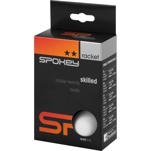 Piłeczki do ping-ponga Spokey Skilled **, 6 szt., 81874