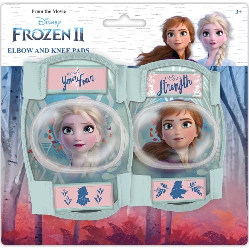 Dziecięce ochraniacze na kolana i łokcie FROZEN (zielone)
