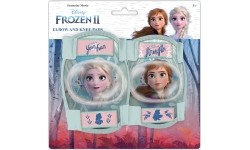 Dziecięce ochraniacze na kolana i łokcie FROZEN (zielone)