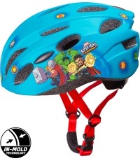 Kask Avengers Boys rozmiar M (52-56 cm) niebieski