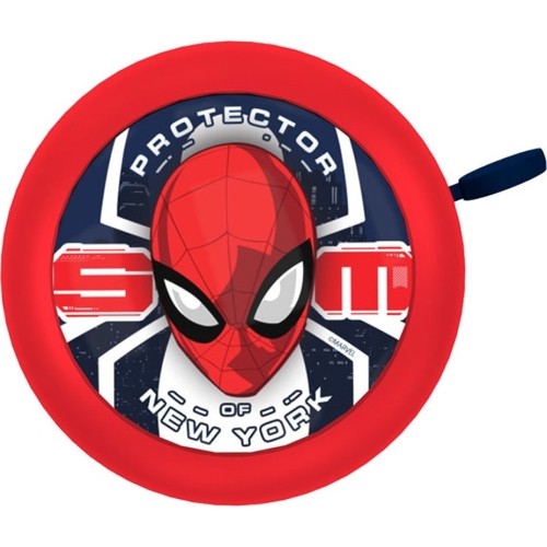 Dzwonek rowerowy SPIDERMAN, metalowy (czerwony)