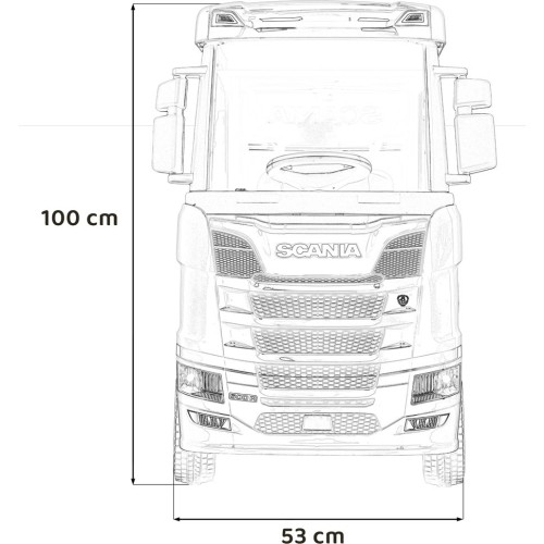Scania R-SERIE vehicle Black