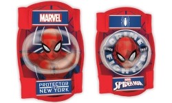 Vaikiškos apsaugos keliams ir alkūnėms SPIDERMAN (raudonos)