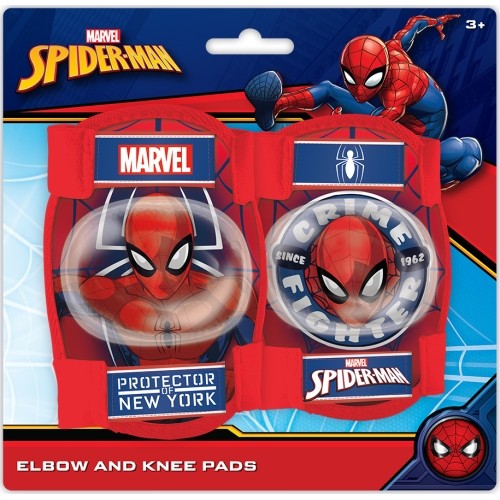 Dziecięce ochraniacze na kolana i łokcie SPIDERMAN (czerwone)