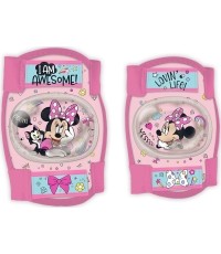 Vaikiškos apsaugos keliams ir alkūnėms MINNIE (rožinės)