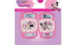 Vaikiškos apsaugos keliams ir alkūnėms MINNIE (rožinės)