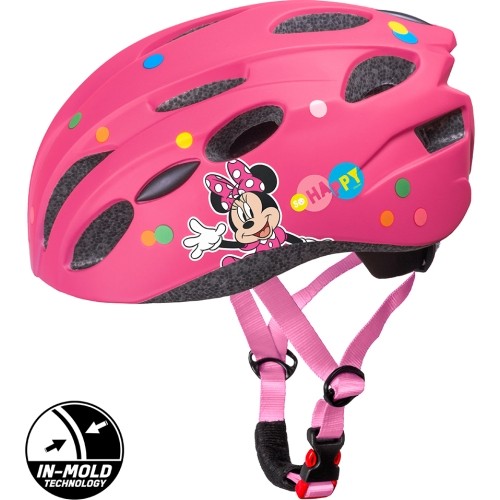 Šalmas MINNIE, in-mold 52-56 cm, (rožinis)
