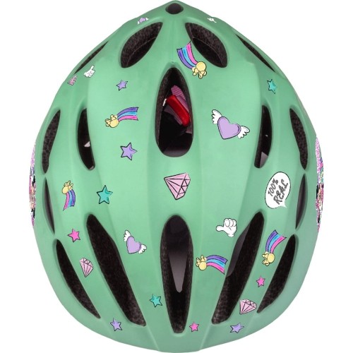 Kask MINNIE 52-56cm (zielony)