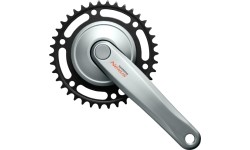 Mechanizm korbowy przedni Shimano Nexus FC-C6000, 1-biegowy, 38T, 170mm (srebrny)