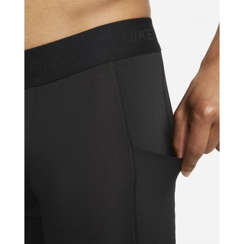 Spodenki Nike Pro Dri-FIT Long Shorts czarne FB7963-010
