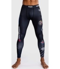 Legginsy Venum x TEKKEN 8 – Paul Phoenix, czarno-niebieskie