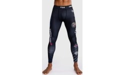 Legginsy Venum x TEKKEN 8 – Paul Phoenix, czarno-niebieskie