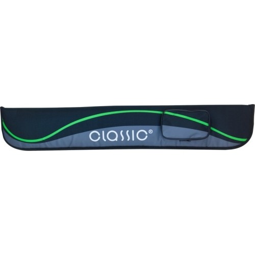 Pokrowiec na kije bilardowe Classic Passion, czarno-zielony, 2/2, 83 cm