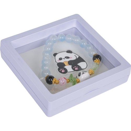 Zestaw biżuterii Panda z niebieską bransoletką