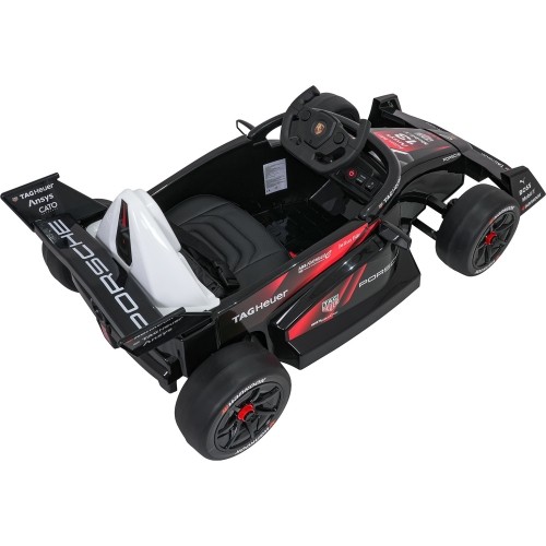 Pojazd elektryczny Porsche Formula E, czerwony