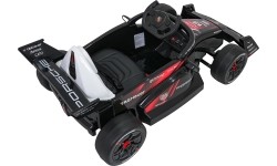 Pojazd elektryczny Porsche Formula E, czerwony