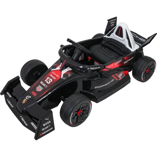 Pojazd elektryczny Porsche Formula E, czerwony