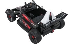 Pojazd elektryczny Porsche Formula E, czerwony