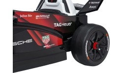 Pojazd elektryczny Porsche Formula E, czerwony