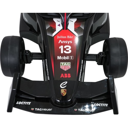Pojazd elektryczny Porsche Formula E, czerwony