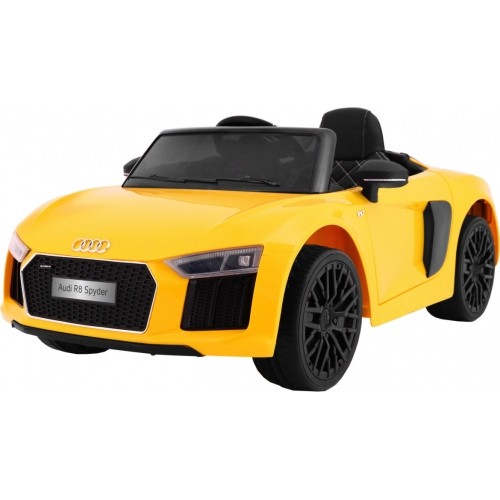 Pojazd elektryczny Audi R8 Spyder RS EVA 2 4 G, żółty