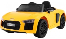 Pojazd elektryczny Audi R8 Spyder RS EVA 2 4 G, żółty